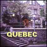Quebec City Canada old hotel